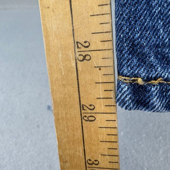 Levi's 550 Men's Jeans Size 44x29 Blue Straight Leg Classic Normcore Work Wear - Picture 13 of 14